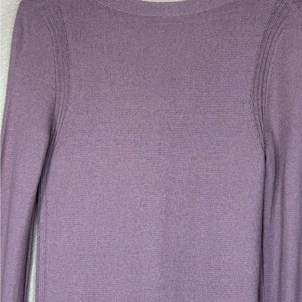 Free People Lavender‎ Long Sleeve Vneck Sweater Top